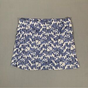 Izod Tennis Mini Skirt Blue and White Ladies Size XXL